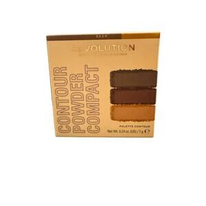 Revolution Makeup Contour Powder Compact Palette Light Deep shade 0.24 OZ / 7g